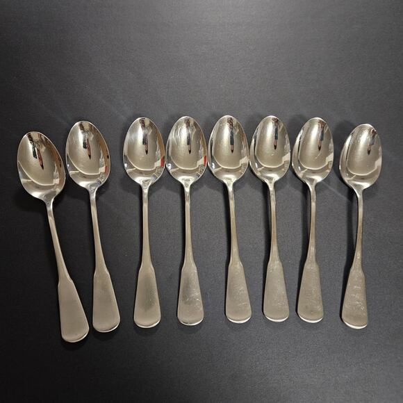 Oneida Other - Oneida USA Minute Man Colonial Boston Teaspoons Stainless Flatware 8 Piece